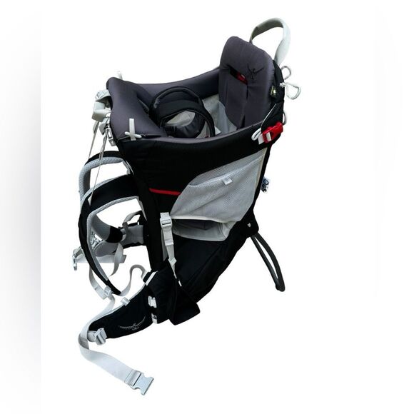Osprey Poco Child Carrier in black NEW - Picture 2 of 5